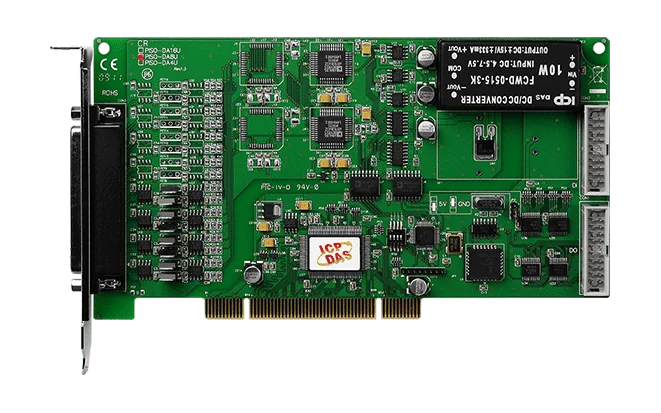 PISO-DA8U/S Universal PCI 8-ch 14-bit Isolated Analog Output Board