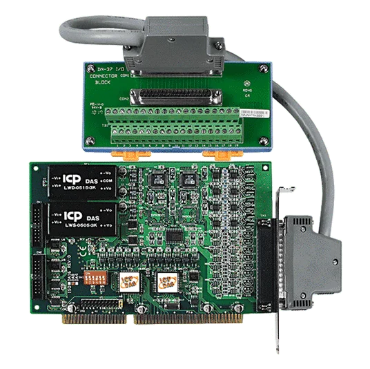 ISO-DA8/S ISA Isolated 8-ch 14-bit Analog Output Board