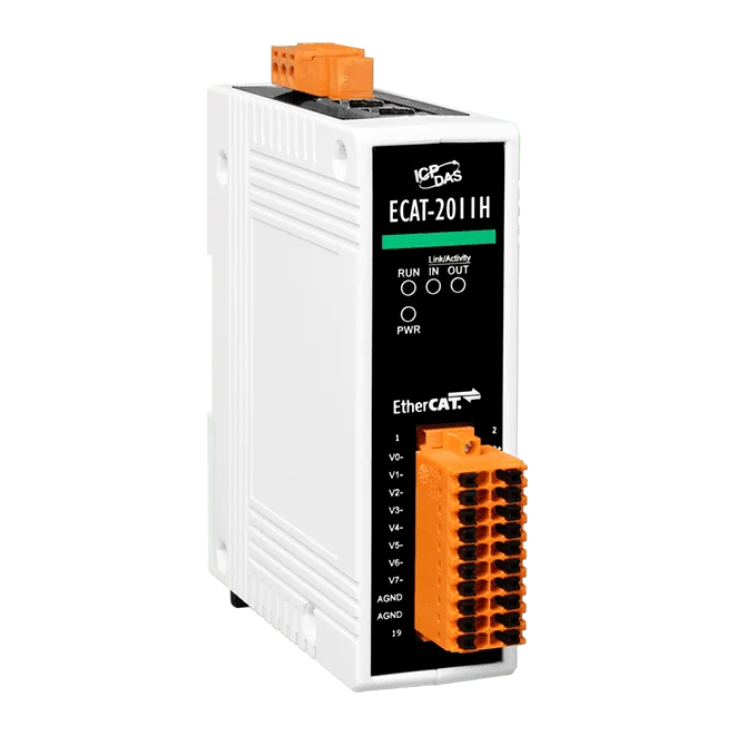 ECAT-2011H EtherCAT I/O Module, 12-bit 16-ch Analog Input