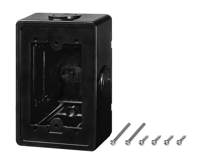 EWB-T28-BK External Wall Box for 2.8-inch Units