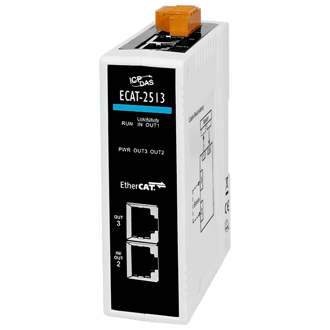 ECAT-2513 4-Port EtherCAT Junction SubDevice Module