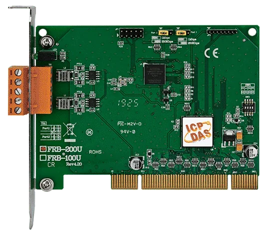 FRB-200U Universal PCI FRnet Communication Board, 2-Port Isolated
