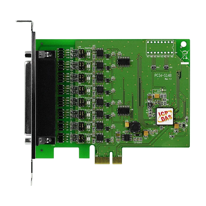 PCIe-S148/D2 PCI Express Serial Board, 8-Port RS-422/485 with CA-9-6210 Cable