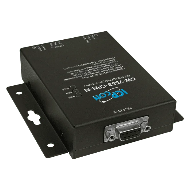 GW-7553-CPM-M PROFIBUS DP-V0 Slave to CANopen Gateway, Metal Case