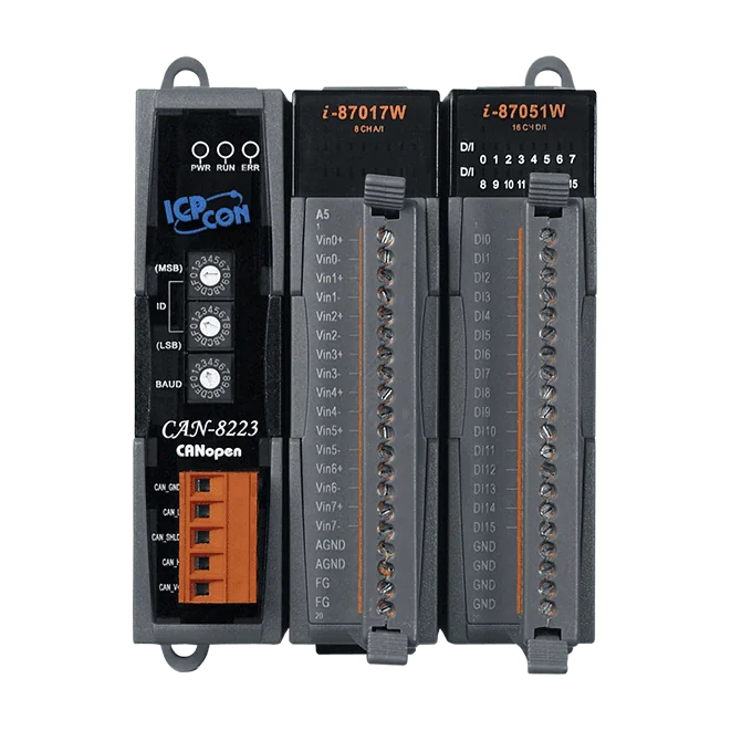 CAN-8223-G CANopen Remote I/O Unit, 2 I/O Expansion Slots