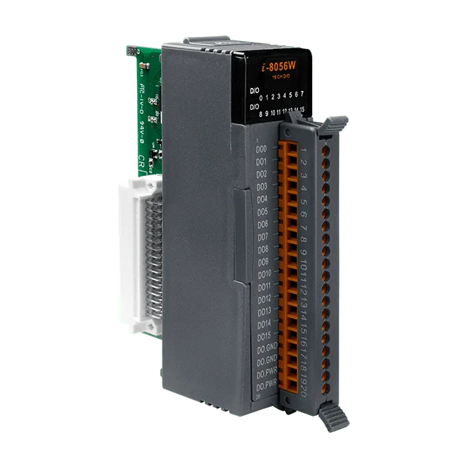 I-8056W-G 16-ch Non-isolated Sink DO Module, 5~30 VDC