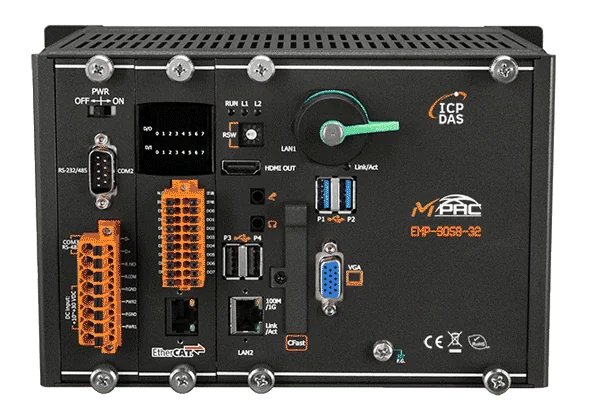 EMP-9058-32 Win-GRAF EtherCAT Motion Controller, 32-Axis, i5-8365UE