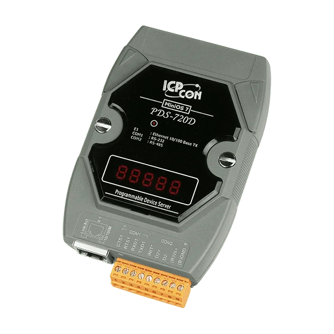 PDS-720D Programmable Serial-to-Ethernet Device Server, RS-232/RS-485