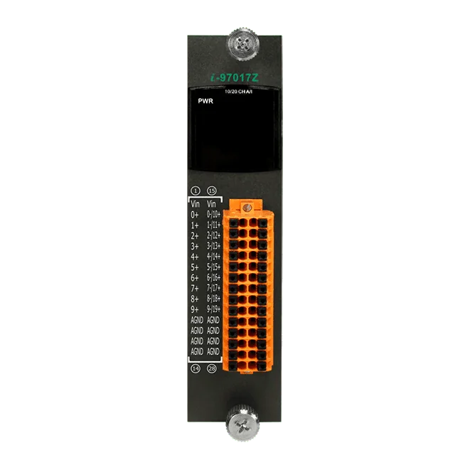 I-97017Z 10/20-ch Analog Input Module with 240 Vrms Overvoltage Protection