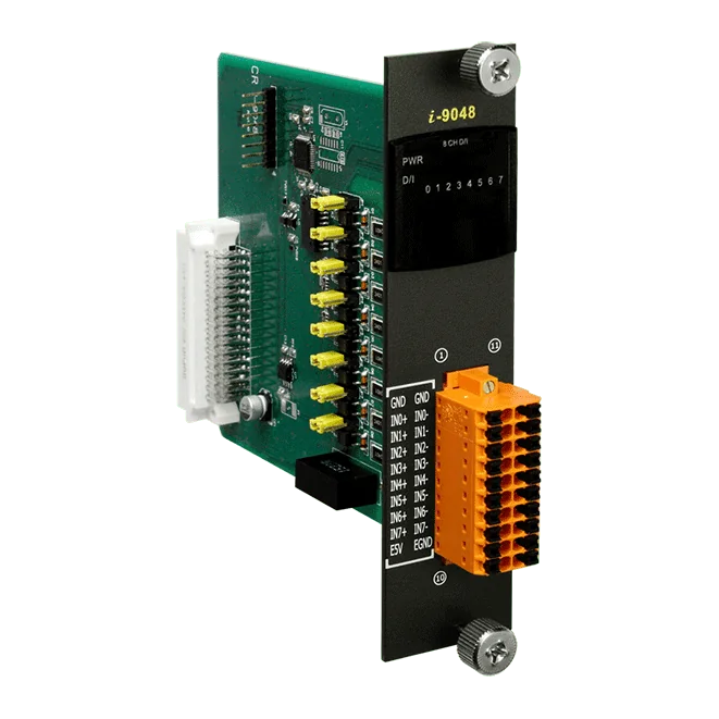 I-9048 8-ch Digital Input Module with Interrupt, Dry and Wet Contact
