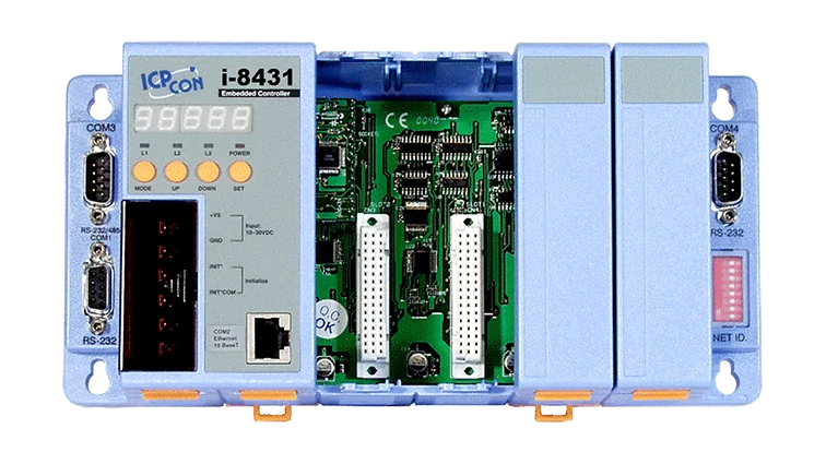 I-8431 4-Slot Ethernet Embedded Controller, MiniOS7 PAC