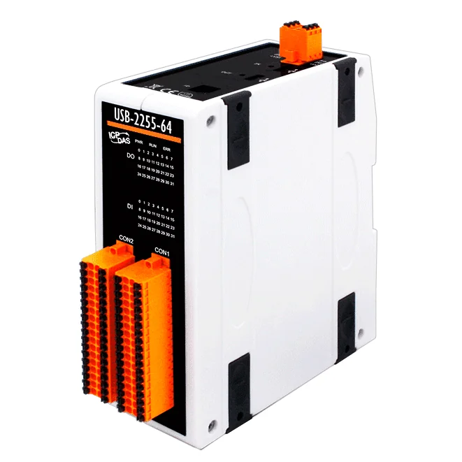 USB-2255-64 USB I/O Module, Isolated 32-ch DI and 32-ch DO