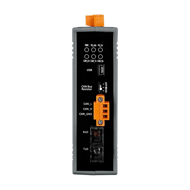 I-2533CS-FD CAN/CAN FD to Single-mode Fibre Bridge, 30 km, SC Connector