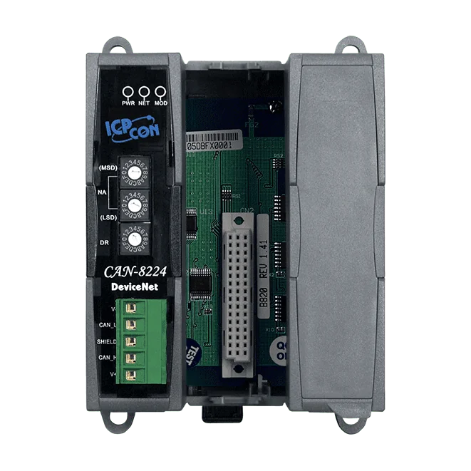 CAN-8224-G DeviceNet Remote I/O Unit, 2 I/O Expansion Slots