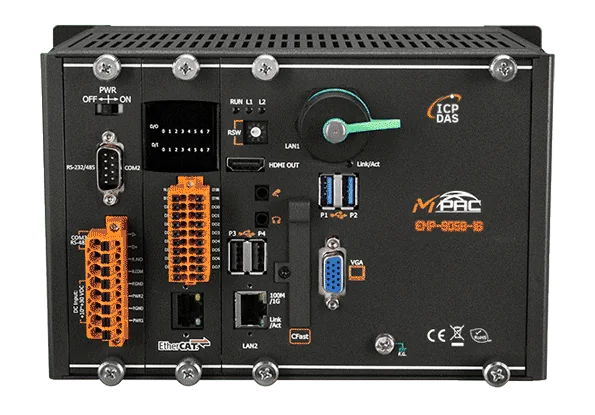 EMP-9058-16 Win-GRAF EtherCAT Motion Controller, 16-Axis, i5-8365UE CPU