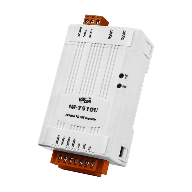 tM-7510U Tiny Isolated RS-485 Repeater, 2500 VDC Isolation
