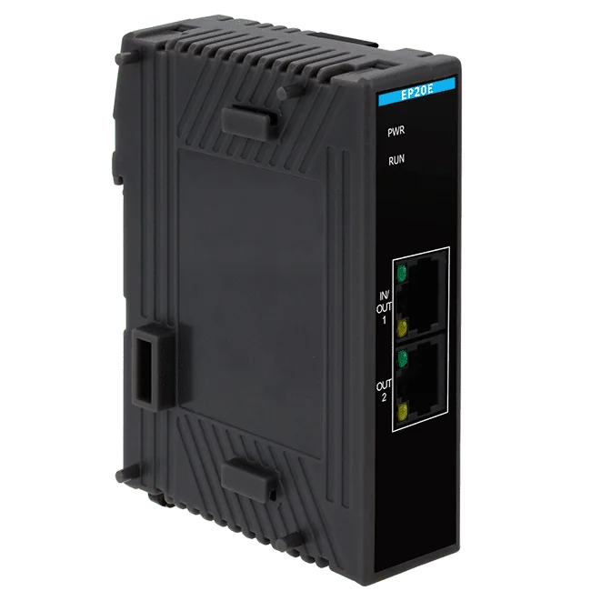 EC4-EP20E 2-Port EtherCAT Junction, RJ45 Daisy-Chain and Branch Expansion