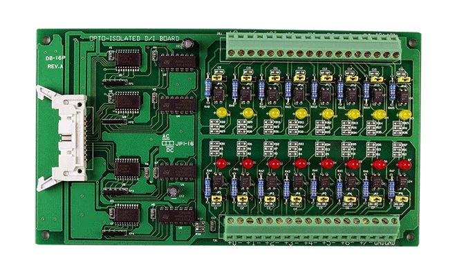 DB-16P 16-ch Bi-directional Isolated Digital Input Daughter Board