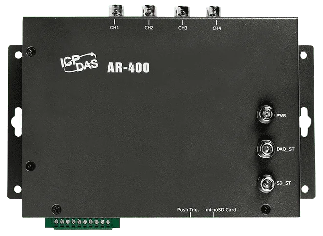 AR-400 Accelerometer Data Logger, 4-ch IEPE Input