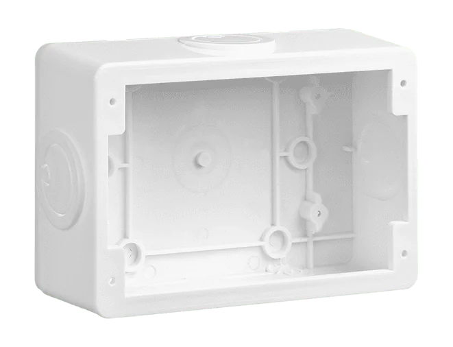 EWB-T43F External Wall Mounting Box for 4.3-inch Unit, Plastic