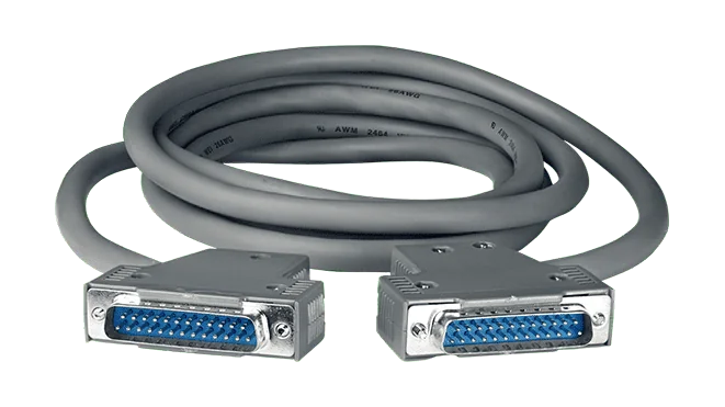 CA-2520 DB25 Male/90° to Male/90° Cable, 2M