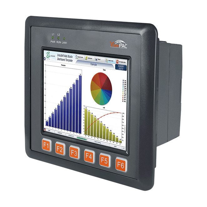 VP-1239-CE7-1500 ViewPAC 5.7-inch InduSoft PAC with 3 I/O Slots