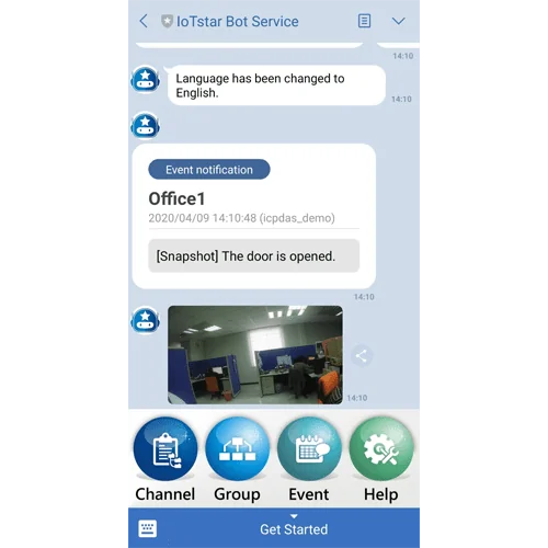 IoTstar Bot Service-RC050-L IoTstar Bot Service Package (Used with IoTstar-RC050; Support Bot Service & LINE App)