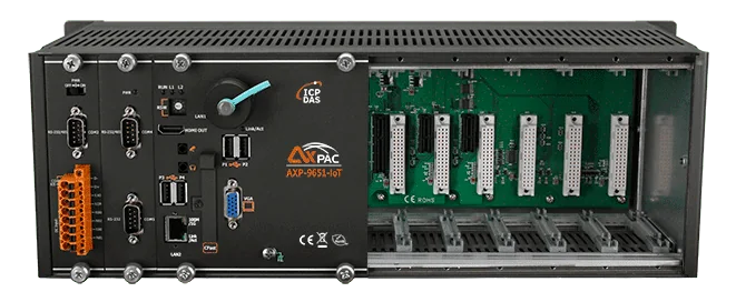 AXP-9651-IoT Windows 10 IoT PAC, 6-slot, Intel Core i5-8365UE