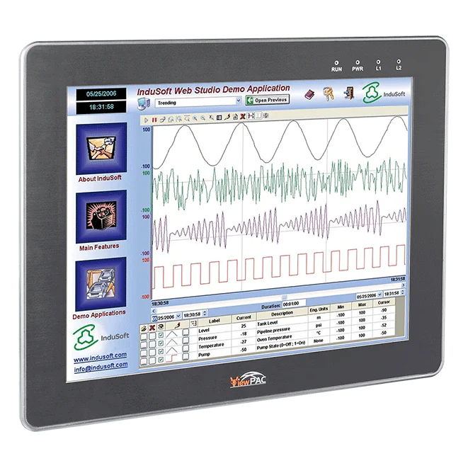 VP-6239-CE7 15-inch InduSoft ViewPAC, WinCE 7.0 with 3 I/O Slots