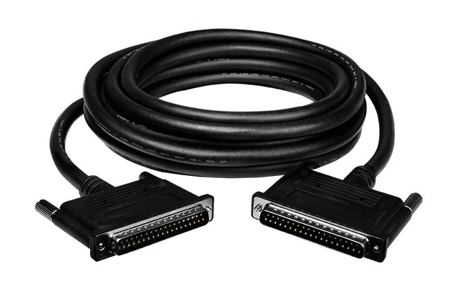 CA-3750DM DB37 Male to Male Cable, Thin Monolithic Design, 5M