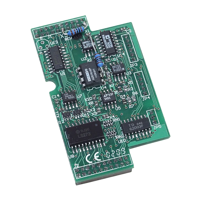X305 X-Board, 7-ch ±5 V Analog Input, 1-ch Analog Output, 2-ch DI and DO