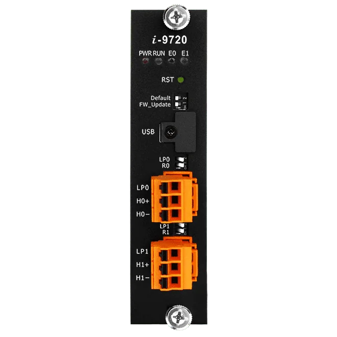 I-9720 Modbus RTU/ASCII to HART Gateway, 2-Port HART Master