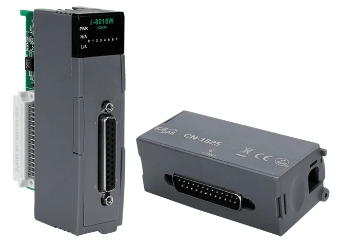 I-8018W-G/S1 8-Channel High Speed Thermocouple Input Module, Includes CN-1825 Daughter Board