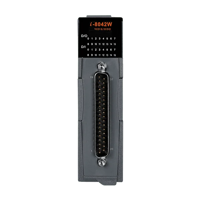 I-8042W-G Isolated Digital I/O Module, 16-ch Wet DI and 16-ch Sink DO