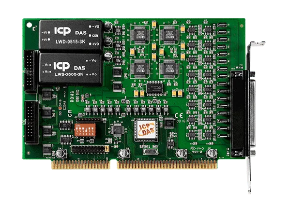 ISO-DA16/S ISA Bus Isolated Analogue Output Board, 16-ch, 14-bit