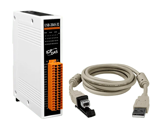 USB-2045-32 USB I/O Module, 32-ch Sink (NPN) Digital Output