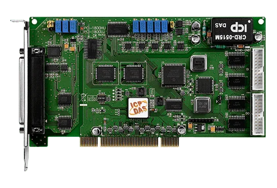 PCI-1800HU/S Universal PCI Multifunction DAQ Board, 44 kS/s, 16-ch AI