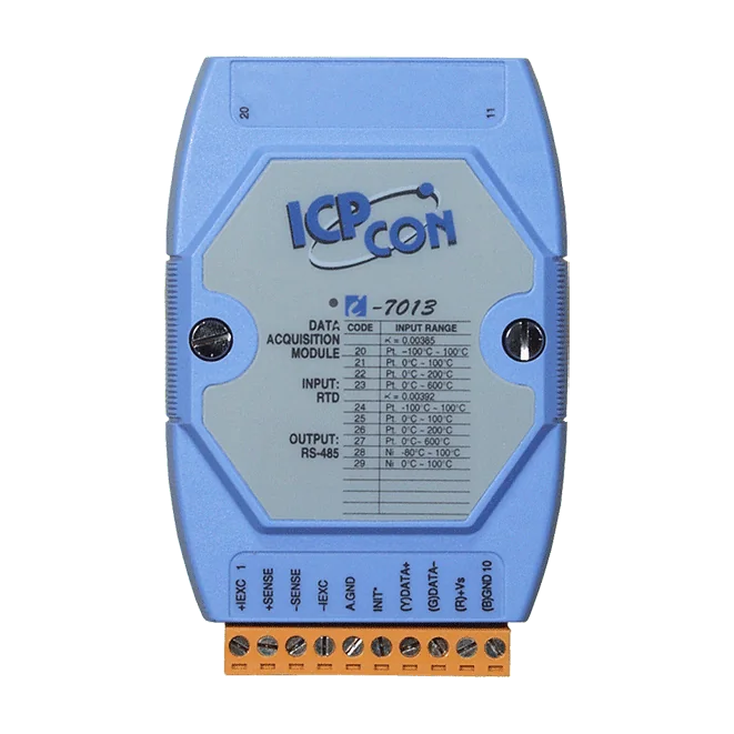 I-7013 1-ch RTD Input Module, DCON Protocol, Pt100/Pt1000/Ni120