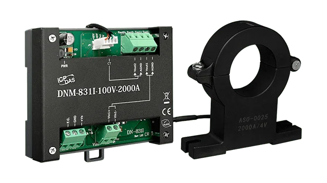 DNM-831I-100V-2000A Voltage Attenuator and Current Transformer, ±100 V / ±2000 A