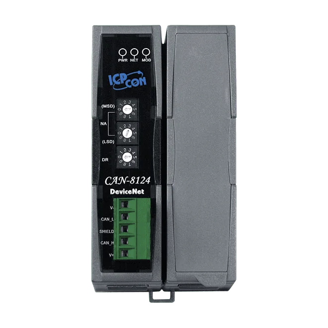 CAN-8124-G DeviceNet Remote I/O Unit with 1 I/O Slot