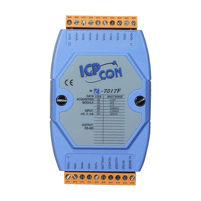 I-7017F 8-ch Analog Input Module, Fast Sampling, DCON RS-485