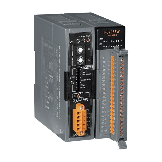 RU-87P1-G 1-Slot RS-485 I/O Expansion Unit, DCON Protocol