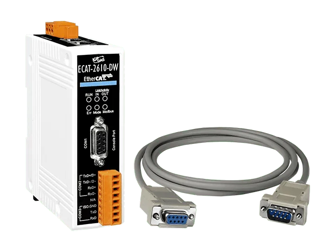 ECAT-2610-DW EtherCAT SubDevice to Modbus RTU and Power Meter Gateway