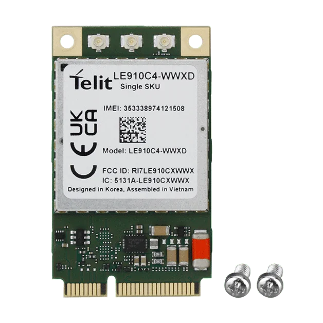 LE910C4-WWXD LTE Cat-4 Mini PCIe Module, 150 Mbps Downlink