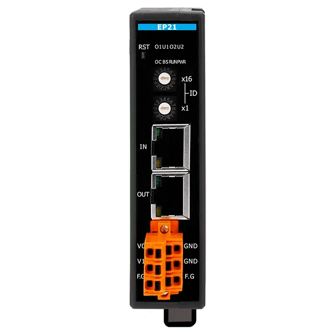 EC4-EP21 EtherCAT Coupler with ID Switch for Slim I/O Stations