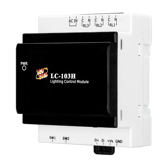 LC-103H Lighting Control Module, 1-ch AC Digital Input and 3-ch Relay Output