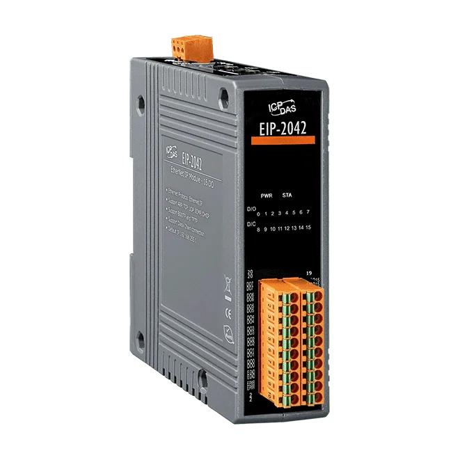 EIP-2042 EtherNet/IP Remote I/O Module, 16-ch Isolated Digital Output
