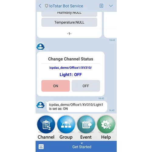 IoTstar Bot Service-RC500-L IoTstar Bot Service Package (Used with IoTstar-RC500; Support Bot Service & LINE App)