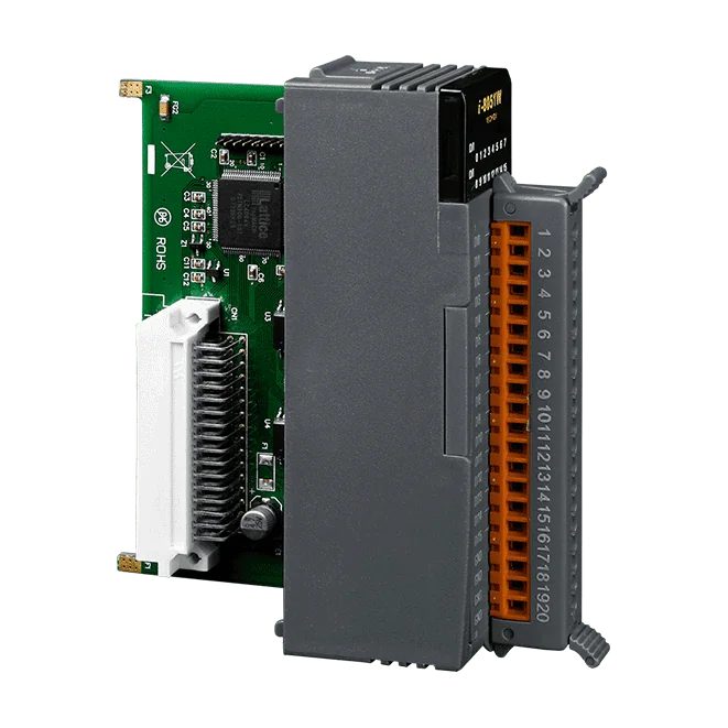 I-8051W-G 16-ch Non-isolated Dry Contact DI Module, 16 LED Indicators