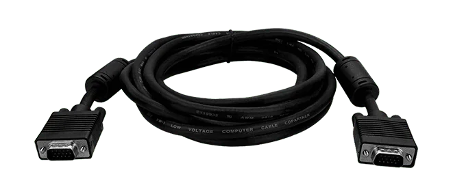 CA-009 HD15 VGA Cable, 3 m, Ferrite Core, Fully Shielded